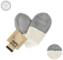 La Bebe™ Lambswool Natural Eco Baby Gloves Art.236271 Grey