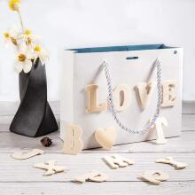 Wooden Letters A-Z  Art.23676 Puidust täht, 1 tk.