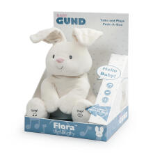 GUND Interaktīvs plīšs - Zaķītis Flora, 30 cm
