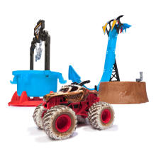 MONSTER JAM autopesula mängukomplekt Truck Wash, 6072014