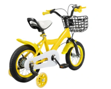 Kids Bike Wheels Collas 12' Yellow Art.238297  Laste kaherattaline jalgratas lisaratastega