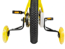 Kids Bike Wheels Collas 12' Yellow Art.238297  Laste kaherattaline jalgratas lisaratastega