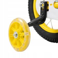 Kids Bike Wheels Collas 12' Yellow Art.238297  Laste kaherattaline jalgratas lisaratastega