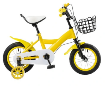 Kids Bike Wheels Collas 12' Yellow Art.238297  Laste kaherattaline jalgratas lisaratastega