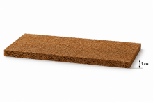 La Bebe™ Coconut Art.238404 1 cm kookoskiudplaat