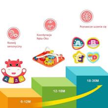 WOOPIE 51565 Montessori Sukudede ƒe Sidzenuwo ƒe Kuku
