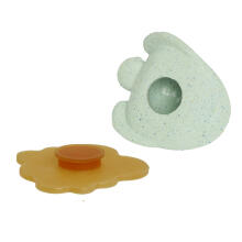 Hevea Set Rubber Bathing Toy Art.345031 Frosty White/Sage