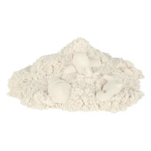 Bebe Basic Kinetic Super Sand Art.KX9568_9 Valge kineetiline liiv modelleerimiseks (1 kg)