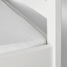 La Bebe™ I-Soft Sheet Art.501.139.38 White  liibuv lina 120x60 cm