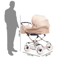 Arrue Elegance Arena  Art.240312 Children's exclusive, classic stroller 2 in 1