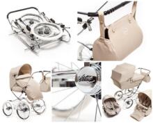 Arrue Elegance Nevada Art.240313  Children's exclusive, classic stroller 2 in 1