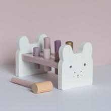 JaBaDaBaDo Hammerpeg Bunny Art.C2535  Puidust arenenud mänguasja haameriga