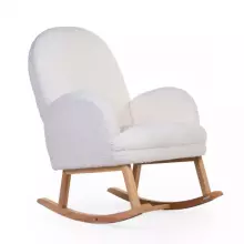 Childhome Rocking Chair Art.BB65182 Teddy Of White  Kiiktool söötmiseks