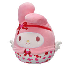 SQUISHMALLOWS HELLO KITTY Plīša rotaļlieta, Valentīndienas sērija, 20 cm