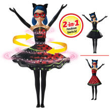 MIRACULOUS nukk Hero Switch Ladybug Fashion Doll, 50414