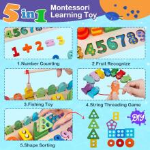 Plunack Montessori Wooden Art.241381  Montessori puidust pusle