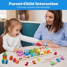 Plunack Montessori Wooden Art.241381  Montessori puidust pusle