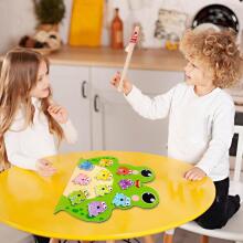 Generisch Magnetic Fishing Games Frog Art.241387 Montessori puidust pusle