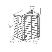 Aiakuur Manor 6x5 DD beež