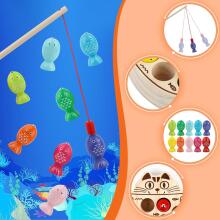 Ukofew Magnetic Fishing Game  Art.241408 Montessori puidust pusle