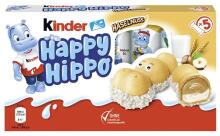 Kinder Happy Hippo Art.243678 Šokolaadipiimaküpsised 5 tk. 103,5 g
