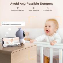 La bebe™ Accessories  Smart Baby Monitor  Art.243702 Beebimonitor-videokaamera