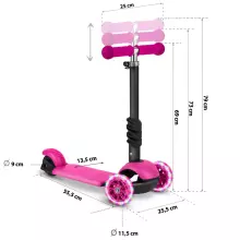 Ricokids Buggy Art.243744 Pink  Triratis motoroleris