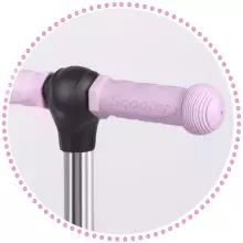 Ricokids Cubi Art.243745 Pink Kolmerattaline roller