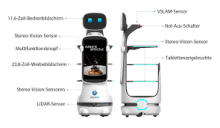 Keenon Robotics Dinerbot Art.T10 Nutikas kohaletoimetamisrobot
