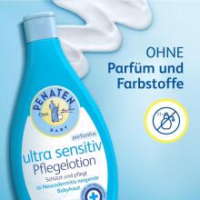 Penaten Skin Ultra Sensitive Lotion Art.244264 Kūdikių veido ir kūno pienelis, 400ml