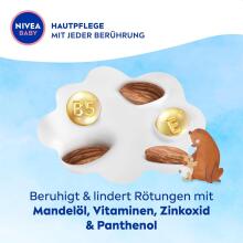 Nivea Almond Oil Nappy Cream Art.244260 Kaitsev mähkmekreem mandliõliga 75ml