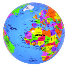 CALY inflatable globe-ball “Xexeame”, 30 cm