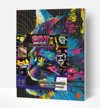 Splat Ɣletinyigba diamond puzzle BLIGHT CAT 30x40 cm