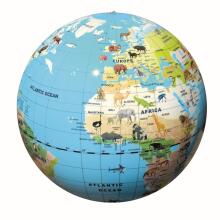 CALY inflatable globe-ball, Xexeame ƒe Lãwo, 42 cm