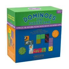 Domino-puzzle fefe 2in1, Dinosaurs