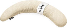 La Bebe™ Moon Сotton Maternity Pillow  Art.246552 Suur Memory Foam täidisega raseduspadi (eriti pehme ja vaikne täidis) 195cm