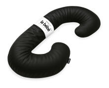 La Bebe™ Maternity Satin Pillow Sì - Duo Art.246555 Satin fabric, black. Multifunctional maternity pillow with memory foam filling