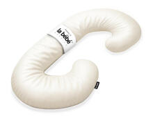 La Bebe™ Maternity Satin Pillow Sì - Duo Art.246561 Satin fabric, white. Multifunctional maternity pillow with memory foam filling