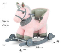 MILLY MALLY 2194 Polly Pink Sɔ si woyɔna be Unicorn Sɔ
