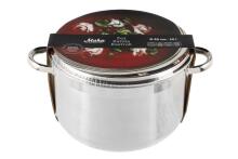 Maku Basic Pot with glass lid stainless steel 10 L 28 cm