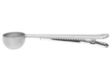 Maku Clip-on coffee scoop steel