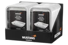 Mustang Foil pan 31x21 cm 3 pcs aluminum ɖeɖefia