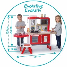 Smoby Evolutive Gourmet Art.312302S Интерактивная детская кухня со звуковым модулем