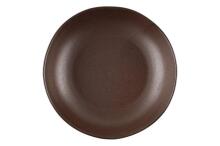 Maku Deep plate brown tata 23 cm