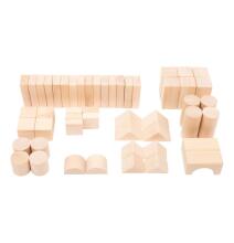 Legler Wooden Blocks  Art.247894 Puidust kuubikud kotis, 100 tk.
