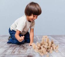 Legler Wooden Blocks  Art.247894 Puidust kuubikud kotis, 100 tk.