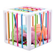 WOOPIE BABY Flexible Sensory Cube Sorter na Ðeviwo Tagbɔsesẽ Nɔnɔmewo 5 pcs.