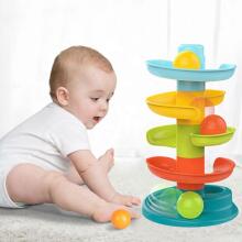 WOOPIE BABY Bɔl Track Spiral Set + 3 Bɔlwo