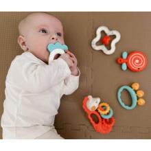 WOOPIE BABY Sidzenuwo ƒe Ʋuʋudedi Teether Set