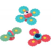 WOOPIE BABY Teether Spinner kple Suction Kplu Set ƒe 3_20PCS